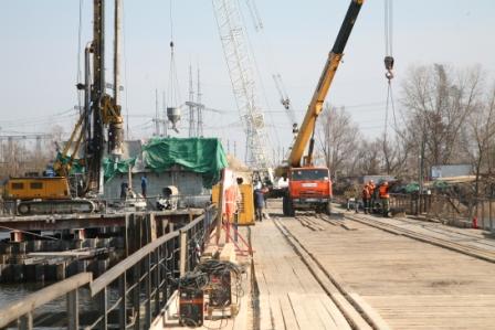 Курская АЭС-2: досрочно завершено сооружение временного технологического моста