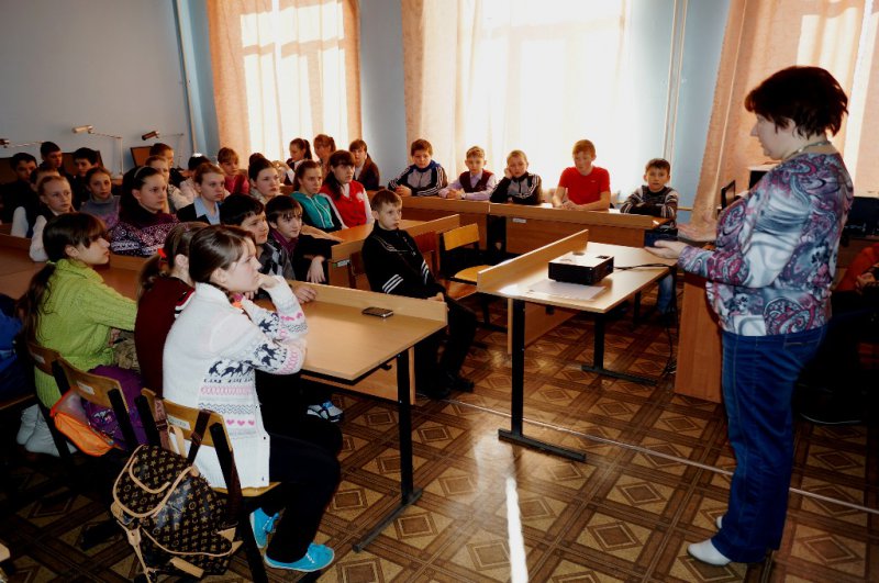 Специалисты Курскэнерго рассказали школьникам о безопасном обращении с электричеством